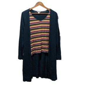 TIME & Tru layered cardigan